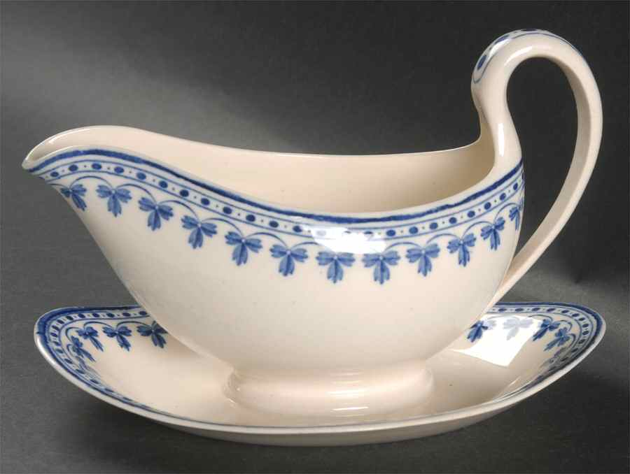 Rome Gravy Boat with Attached Underplate by Wedgwood-1