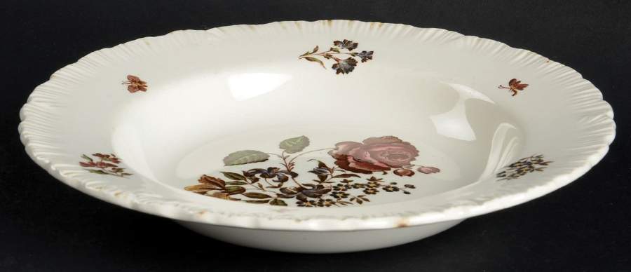 Robert Sprays Rim Soup Bowl by Wedgwood-1