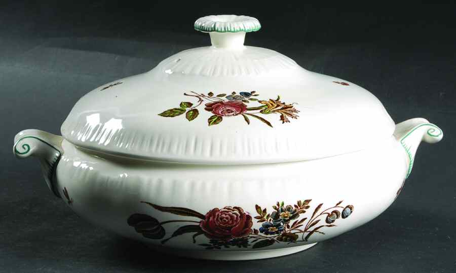 Robert Sprays Round Covered Vegetable by Wedgwood-1