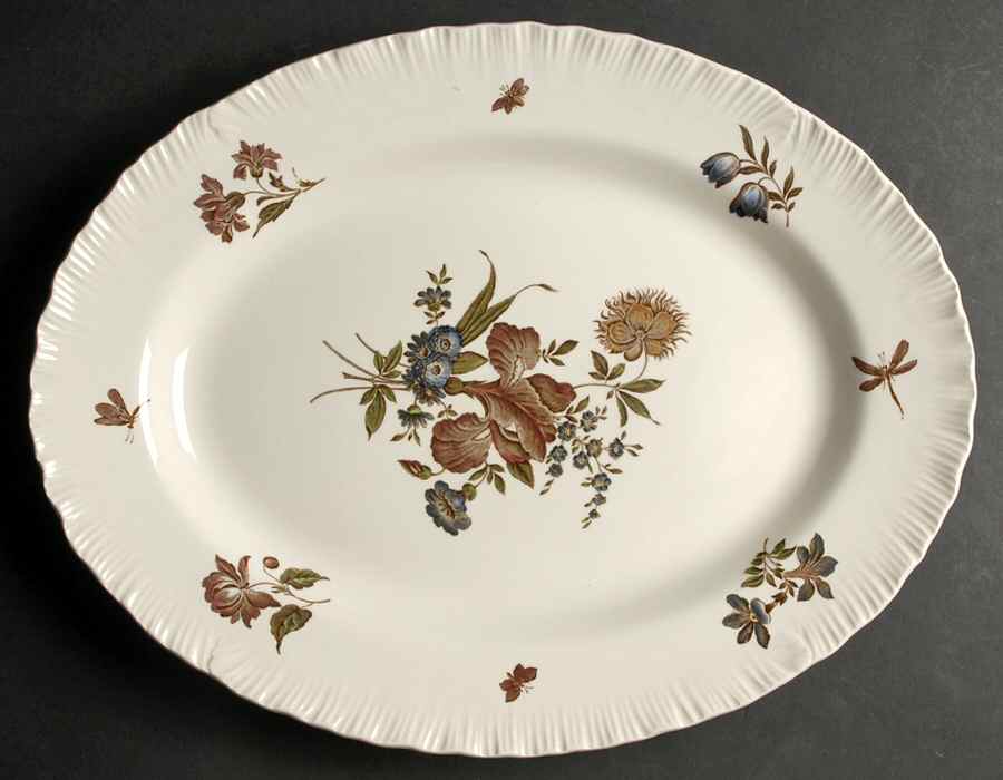 Robert Sprays 16" Oval Serving Platter by Wedgwood-1