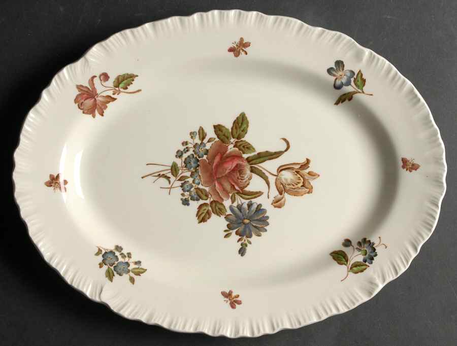 Robert Sprays 11" Oval Serving Platter by Wedgwood-1
