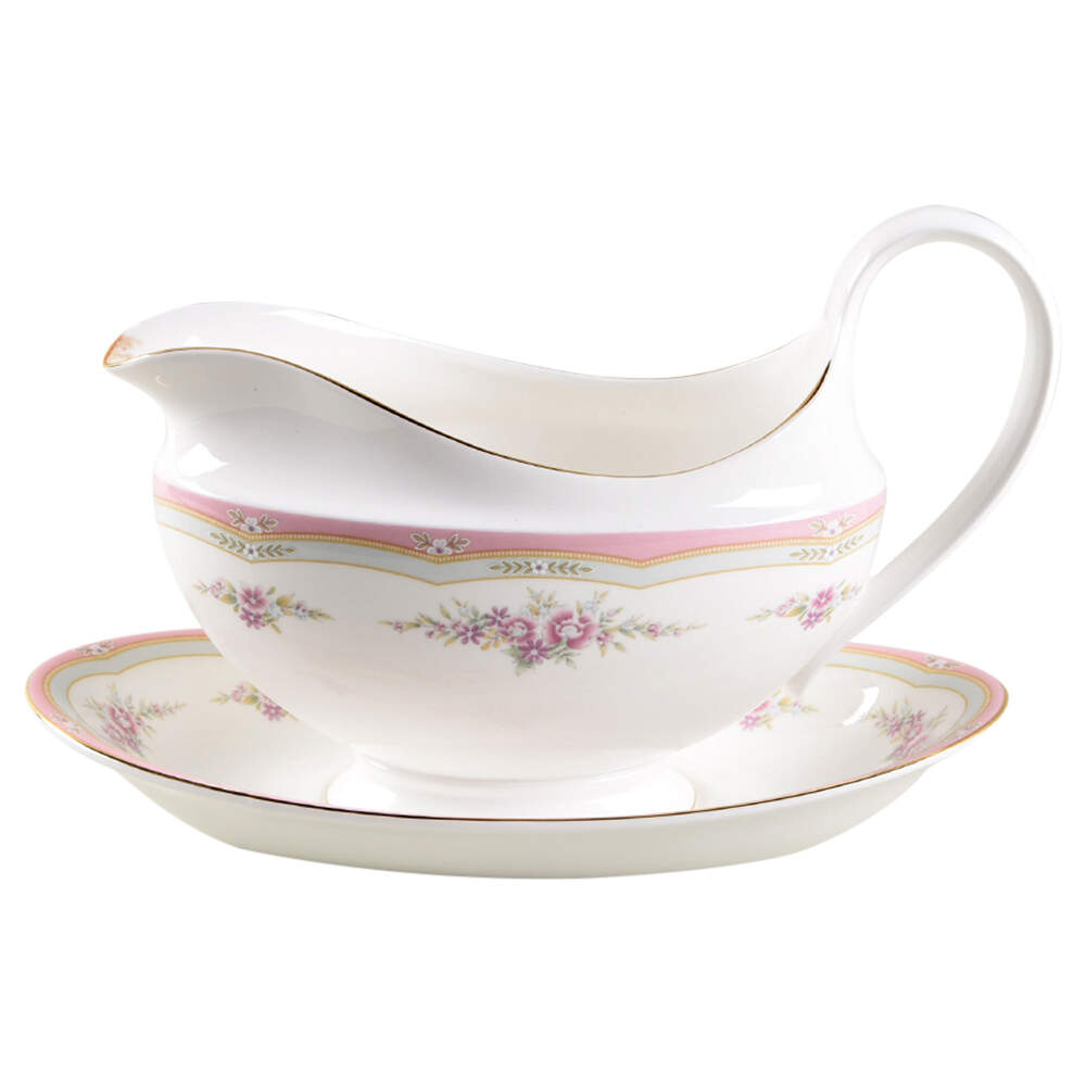 Rosalie Gravy Boat & Underplate by Wedgwood-1