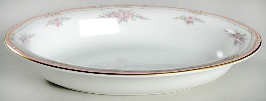 Rosalie 10" Oval Vegetable Bowl by Wedgwood-1