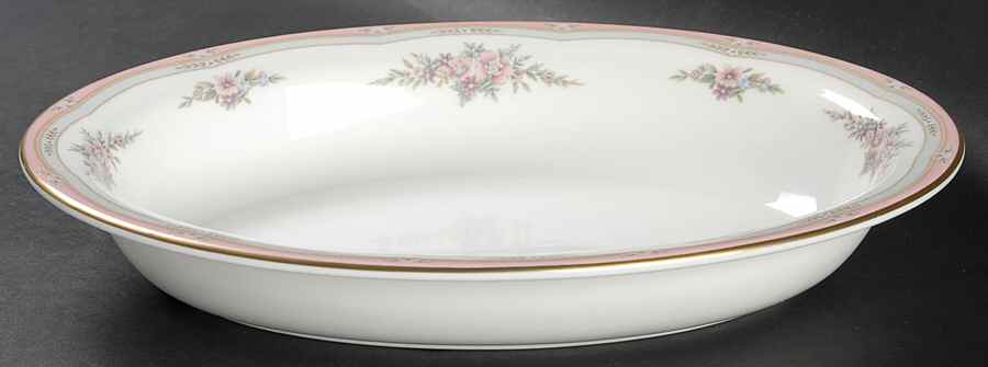 Rosalie 10" Oval Vegetable Bowl by Wedgwood-1