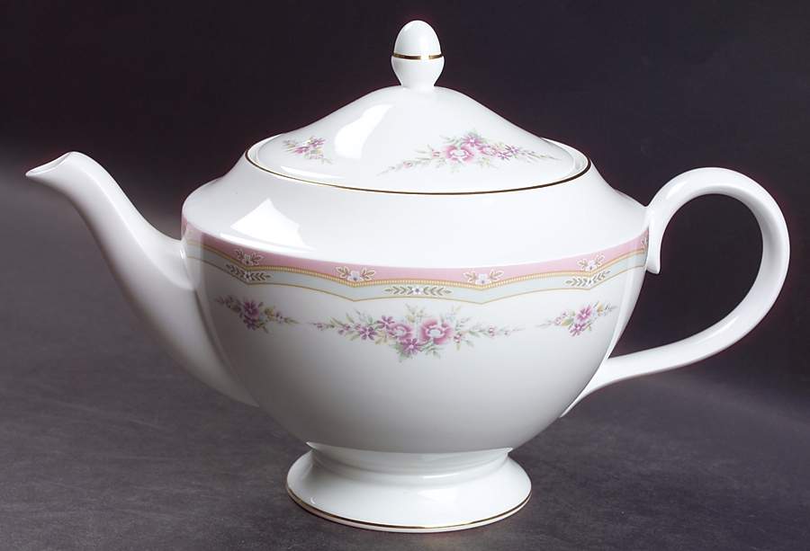 Rosalie Teapot & Lid by Wedgwood-1