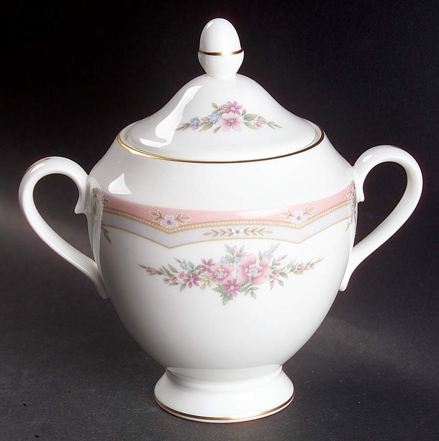 Rosalie Sugar Bowl & Lid by Wedgwood-1