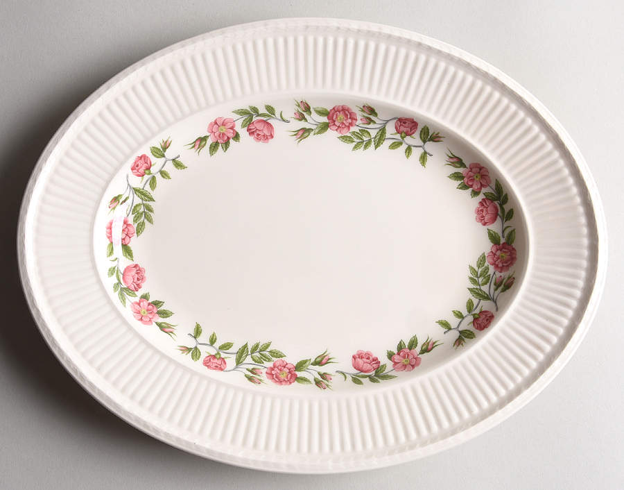 Rosalind 11" Oval Serving Platter by Wedgwood-1