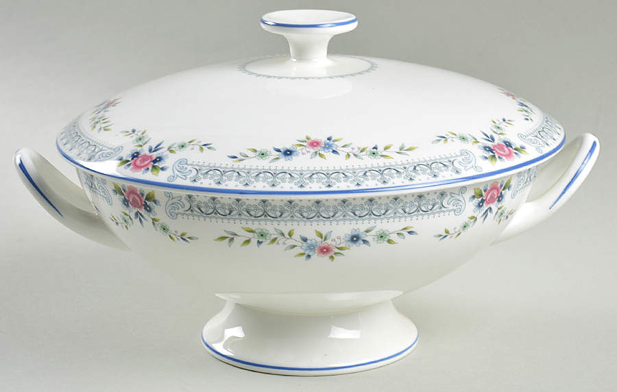 Rosedale Round Covered Vegetable by Wedgwood-1