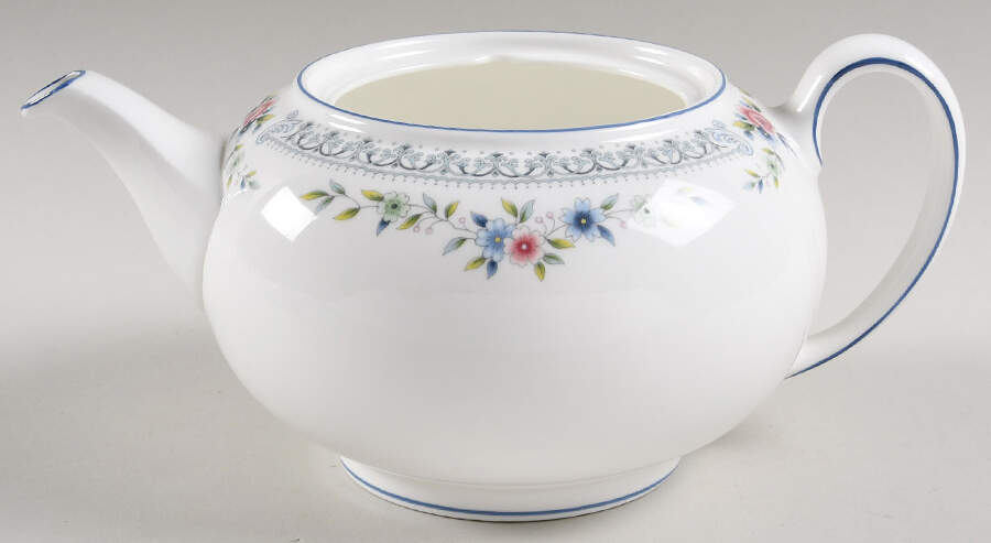 Rosedale Teapot No Lid by Wedgwood-1