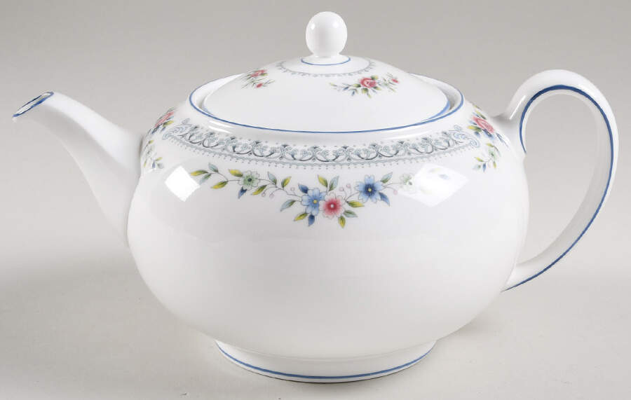 Rosedale Teapot & Lid by Wedgwood-1
