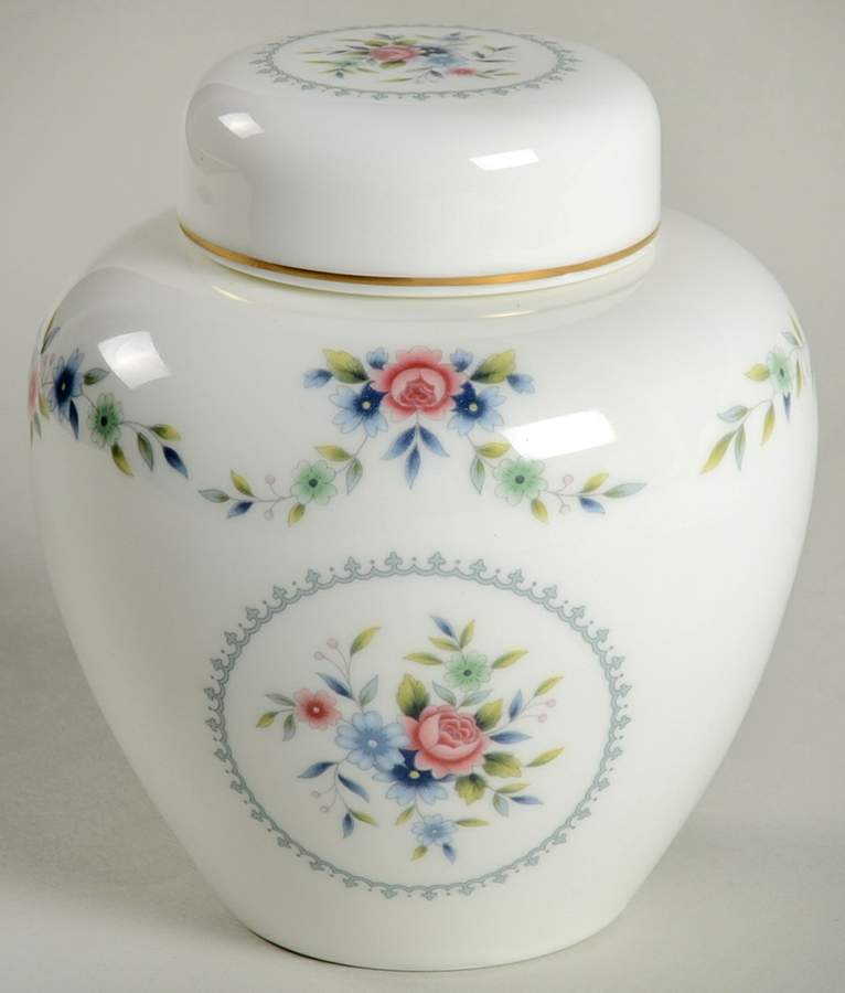 Rosedale 4" Ginger Jar & Lid by Wedgwood-1