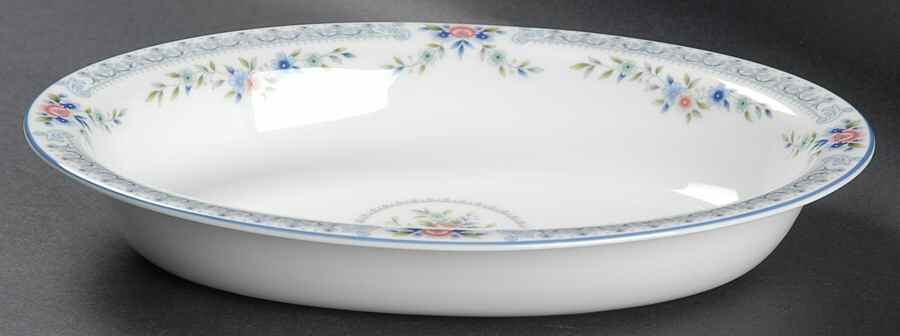 Rosedale 10" Oval Vegetable Bowl by Wedgwood-1