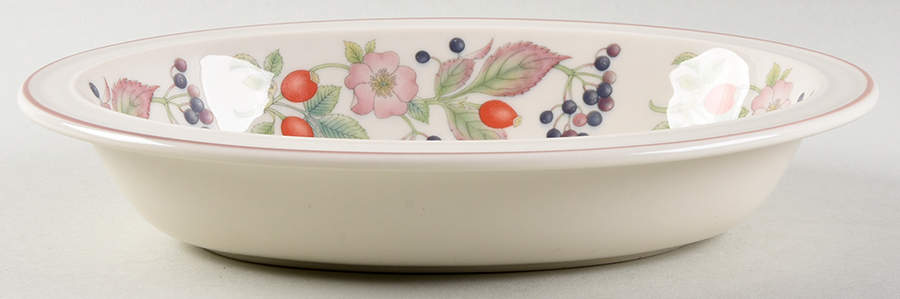 Roseberry 9" Oval Vegetable Bowl by Wedgwood-1