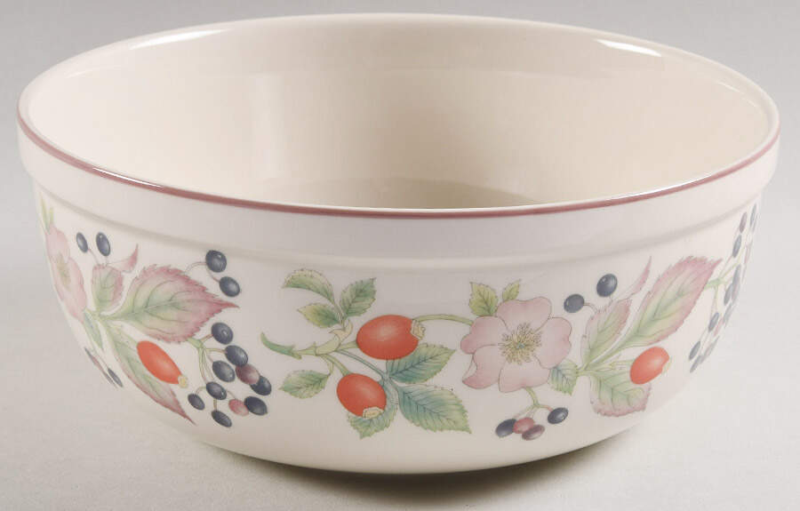 Roseberry 8" Salad Serving Bowl by Wedgwood-1