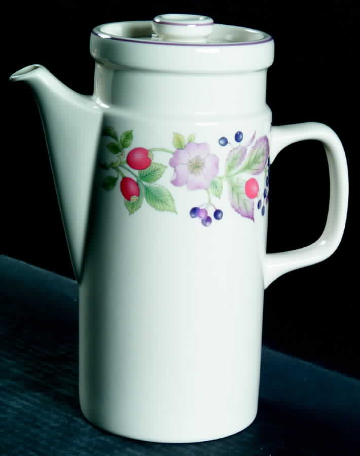 Roseberry Coffee Pot & Lid by Wedgwood-1