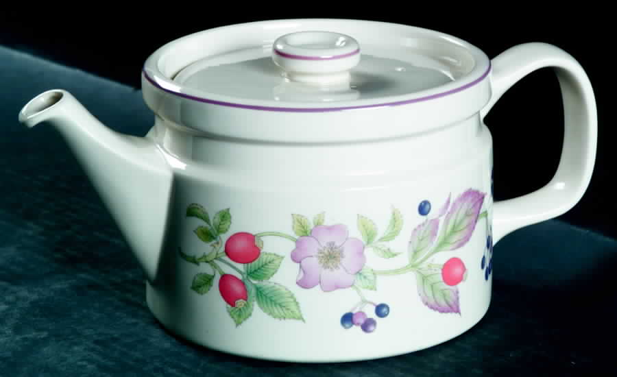 Roseberry Teapot & Lid by Wedgwood-1