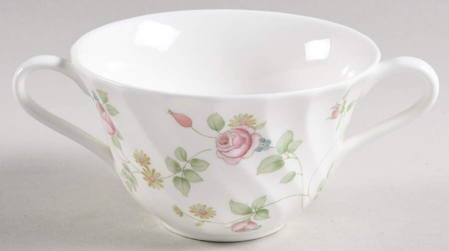 Rosehip Flat Cream Soup Bowl by Wedgwood-1