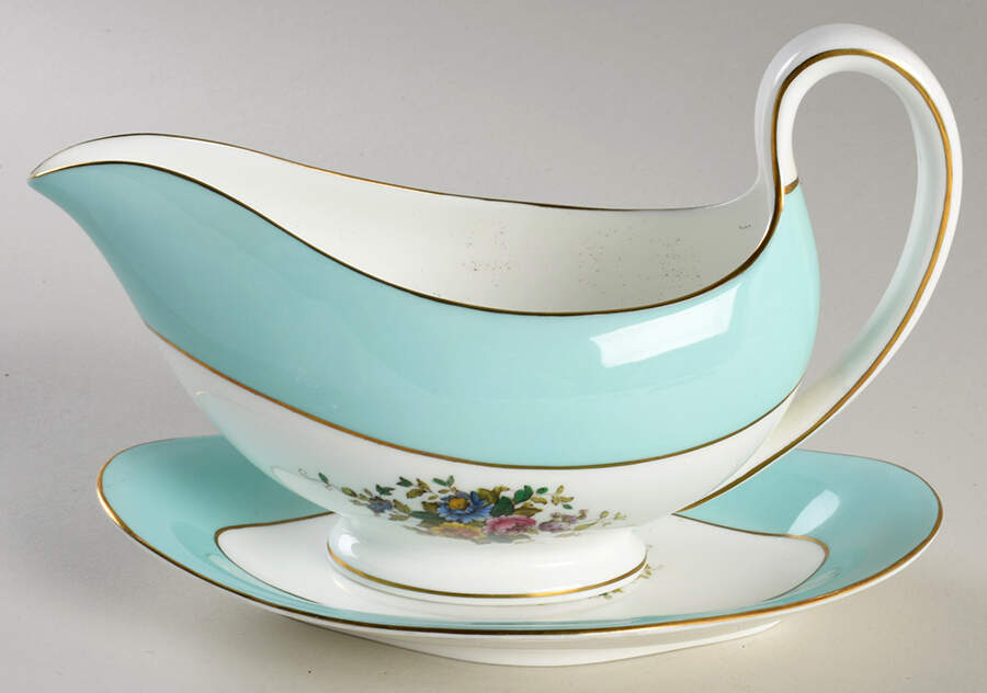 Rosemary Gravy Boat & Underplate by Wedgwood-1