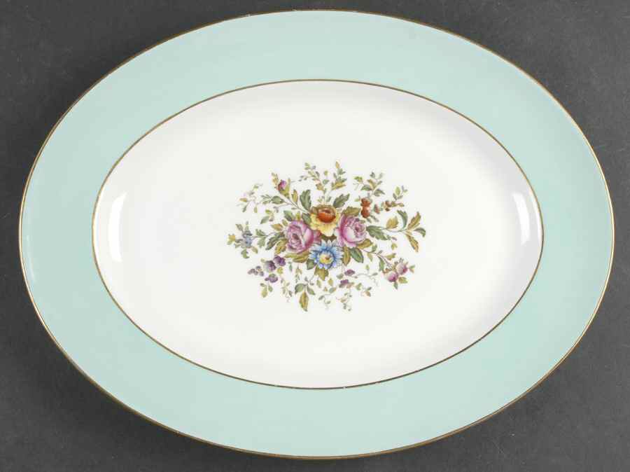 Rosemary 13" Oval Serving Platter by Wedgwood-1