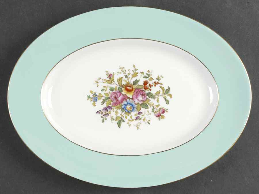 Rosemary 11" Oval Serving Platter by Wedgwood-1