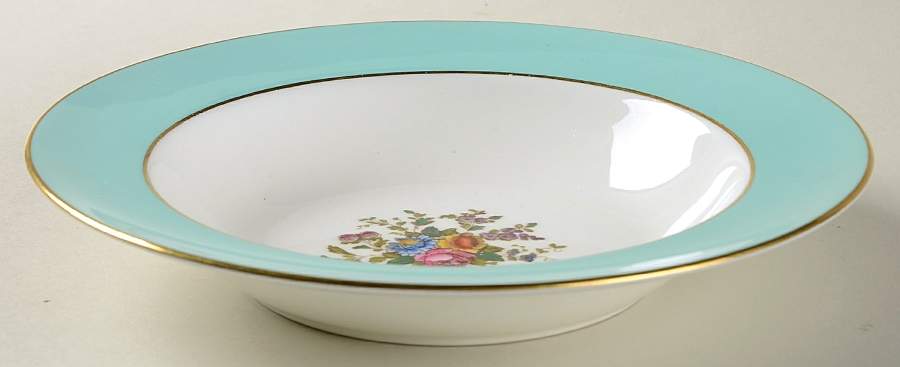 Rosemary Rim Soup Bowl by Wedgwood-1