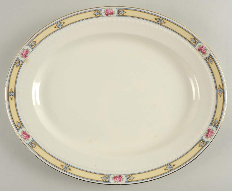 Rosemary 14" Oval Serving Platter by Wedgwood-1