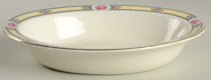 Rosemary 9" Oval Vegetable Bowl by Wedgwood-1