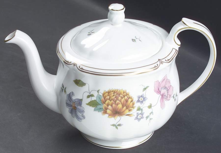 Rosemeade Teapot & Lid by Wedgwood-1