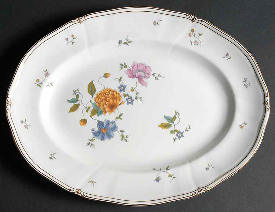 Rosemeade 14" Oval Serving Platter by Wedgwood-1