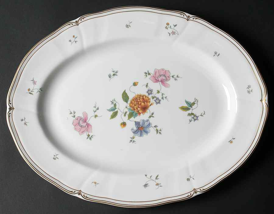 Rosemeade 15" Oval Serving Platter by Wedgwood-1