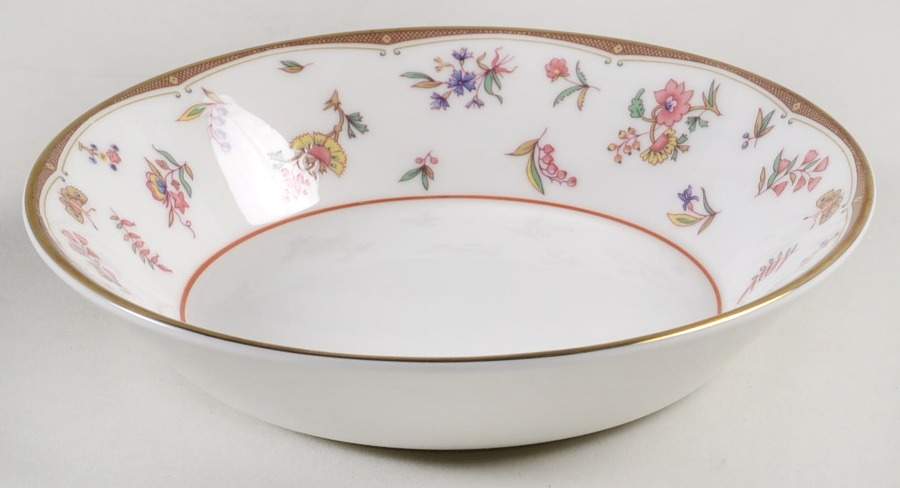Rouen (Gold Trim) Fruit/Dessert (Sauce) Bowl by Wedgwood-1