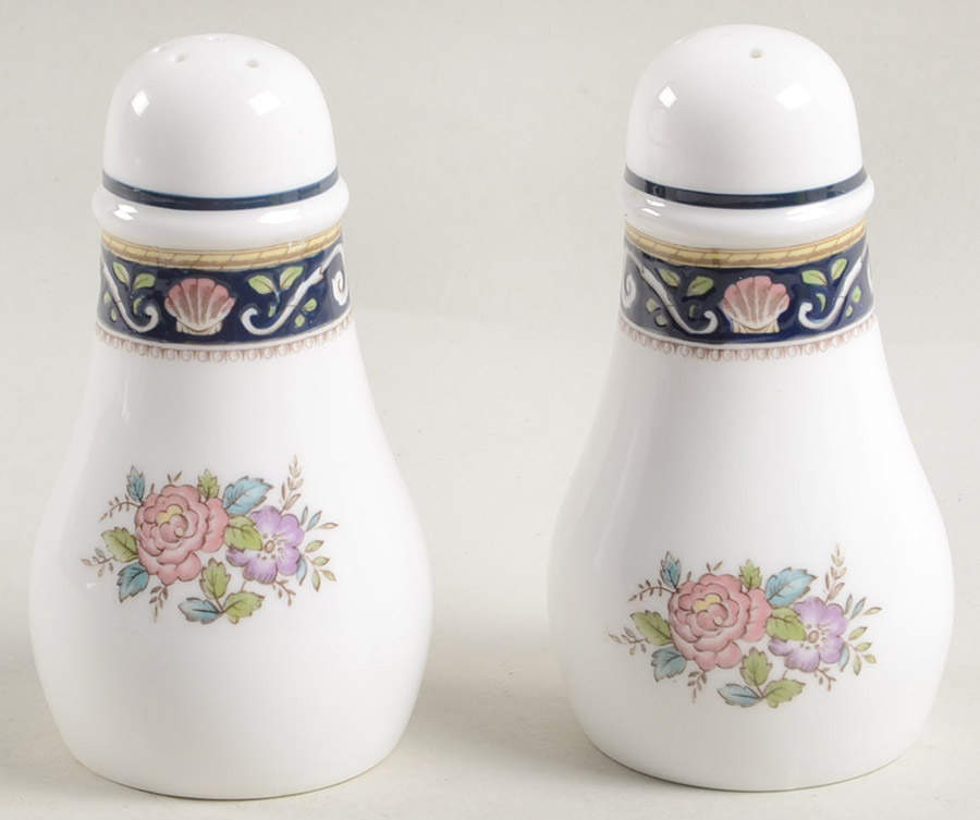 Runnymede Blue Salt & Pepper Set by Wedgwood-1