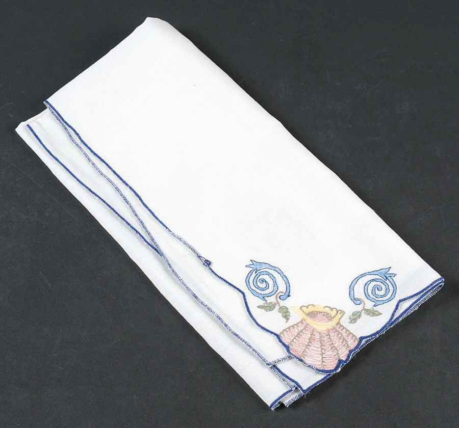 Runnymede Blue Linen Placemat by Wedgwood-1