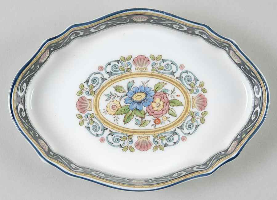 Runnymede Blue Silver Tray by Wedgwood-1