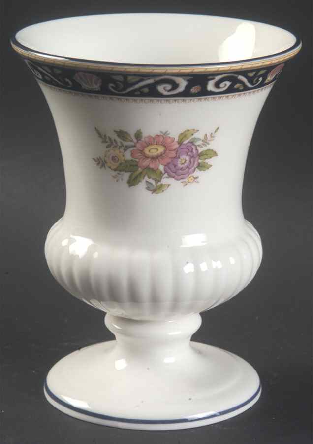 Runnymede Blue 5" Vase by Wedgwood-1