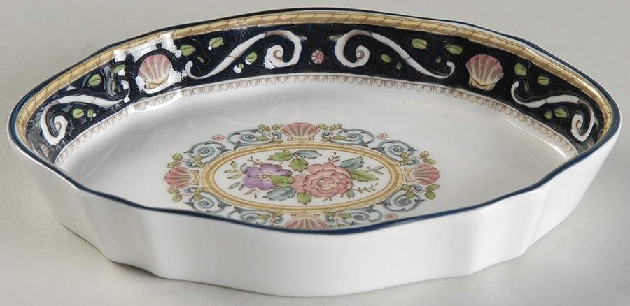 Runnymede Blue Silver Tray by Wedgwood-1