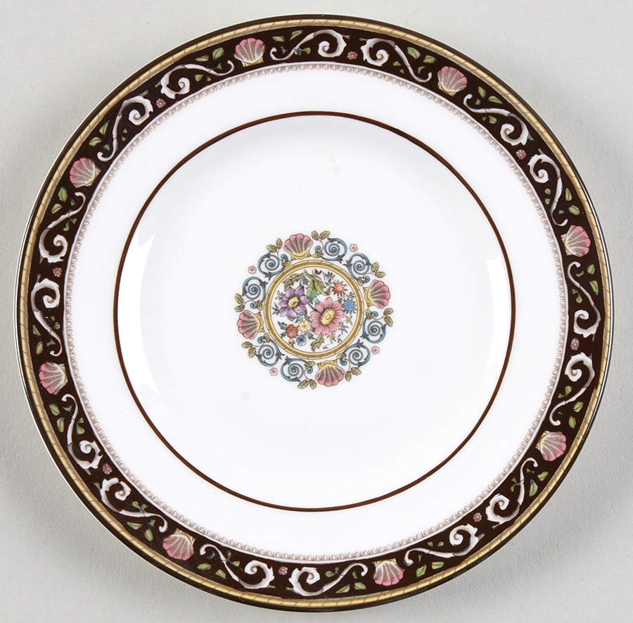 Runnymede Brown Bread & Butter Plate by Wedgwood-1