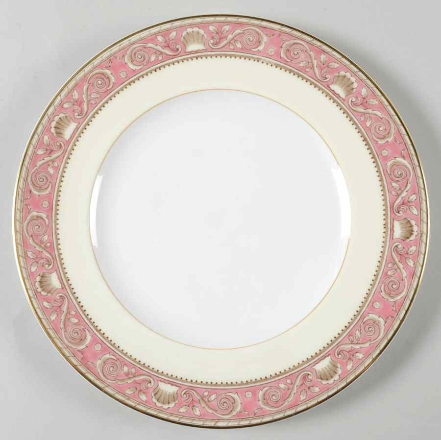 Runnymede Pink Luncheon Plate by Wedgwood-1