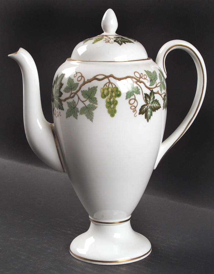 Santa Clara Coffee Pot & Lid by Wedgwood-1