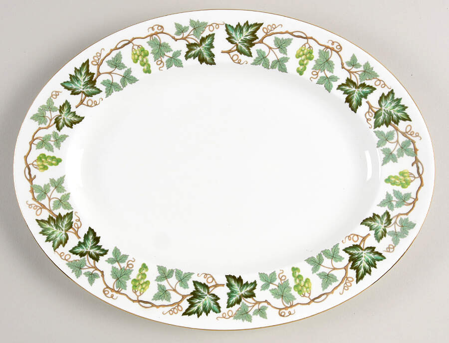 Santa Clara 13" Oval Serving Platter by Wedgwood-1