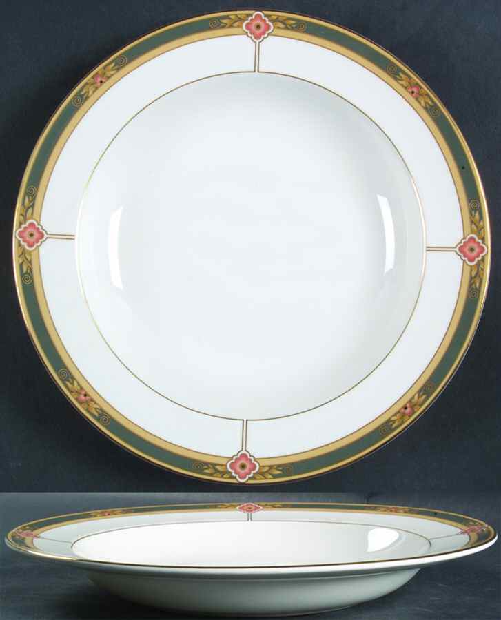 Samarkhand Large Rim Soup Bowl by Wedgwood-1