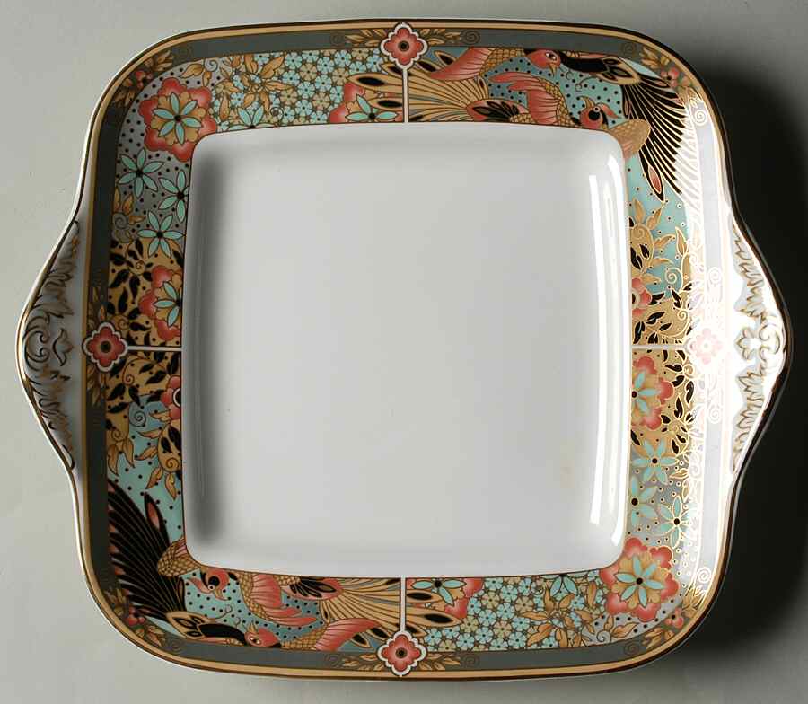 Samarkhand Square Cake Plate by Wedgwood-1