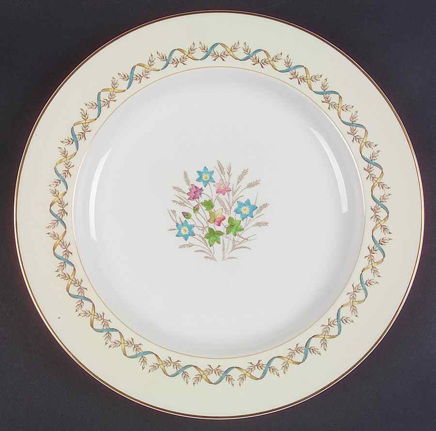 Sandringham Blue 13" Chop Plate (Round Platter) by Wedgwood-1