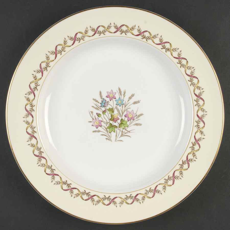 Sandringham Pink 13" Chop Plate (Round Platter) by Wedgwood-1