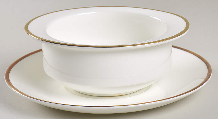 Saturn Flat Cream Soup Bowl & Saucer Set by Wedgwood-1