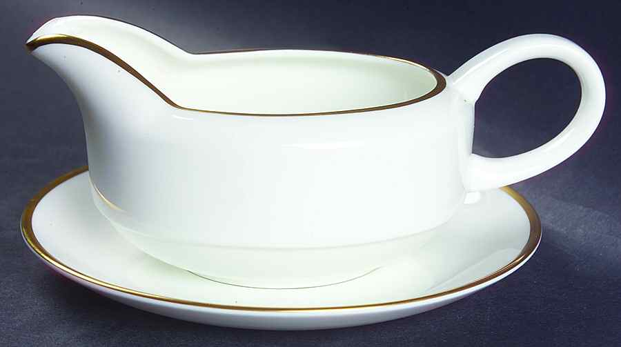 Saturn Gravy Boat & Underplate by Wedgwood-1