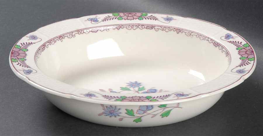 Saxon 8" Oval Vegetable Bowl by Wedgwood-1