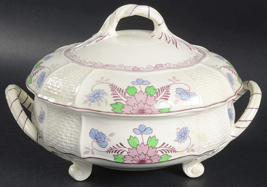 Saxon Round Covered Vegetable by Wedgwood-1