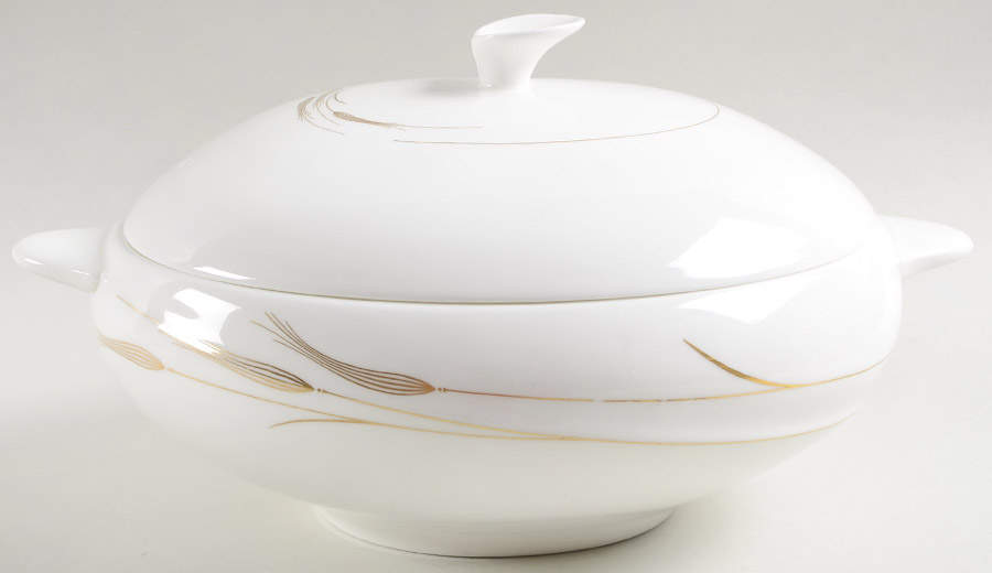 Serenity Oval Covered Vegetable by Wedgwood-1