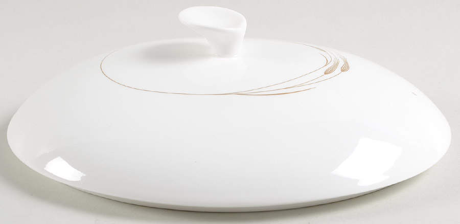 Serenity Lid for Oval Vegetable by Wedgwood-1